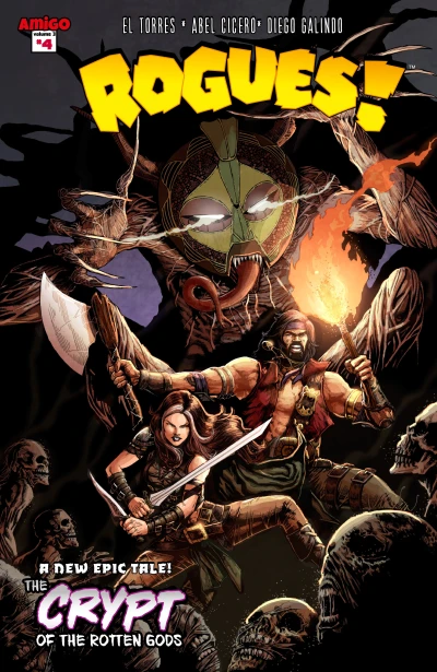 Cover of The Crypt of the Rotten Gods (1)