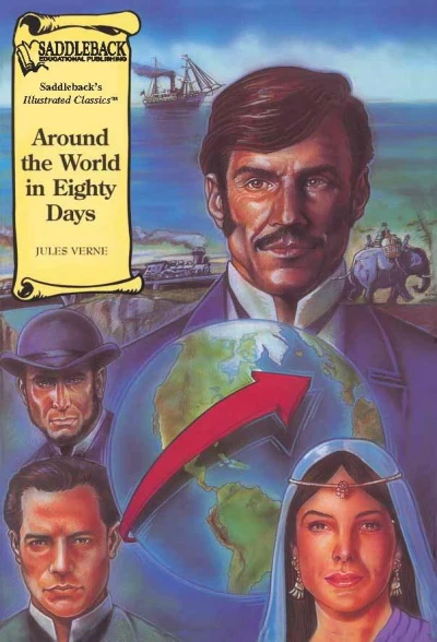 Cover of Around The World In Eighty Days