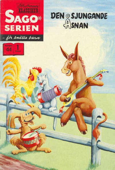 Cover of Den Sjungande Asnan
