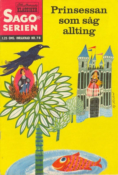 Cover of Prinsessan som sag allting