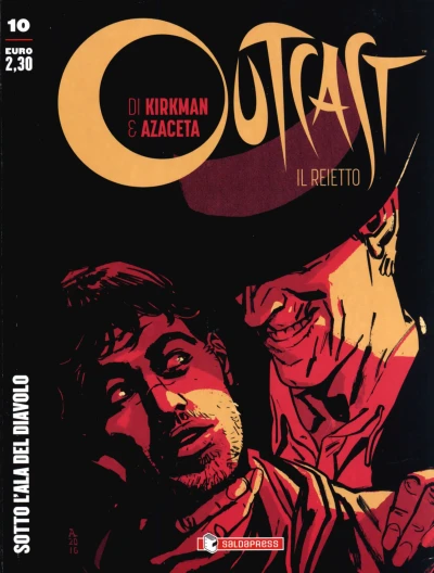 Cover of Outcast (Il reietto) 10: Sotto l'ala del diavolo
