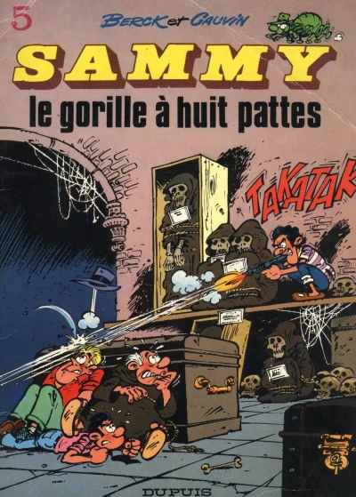 Cover of Le gorille à huit pattes