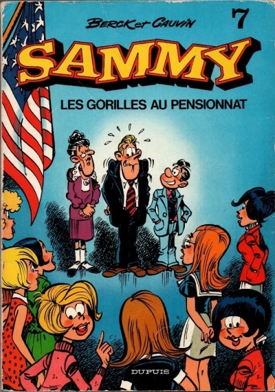 Cover of Les gorilles au pensionnat