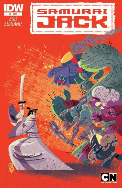 Cover of Samurai Jack and the Threads of Time