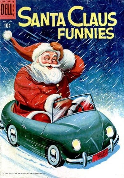 Cover of Santa Claus Funnies