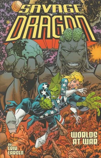 Cover of Savage Dragon: Worlds at war