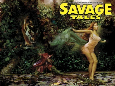 Cover of Beautiful Creatures Part Two / Sellsword Part Two / The Ripper Part Two /  Thulsa Doom: The Serpent's Den Part One