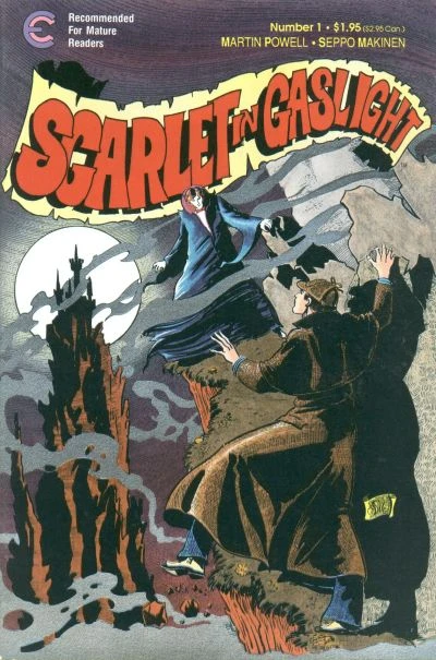 Cover of Scarlet in Gaslight