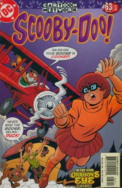 Cover of Barnstormin' Banshee; Scooby-Doo in The Dragon's Eye, Part 5, The Kali of the Wild!