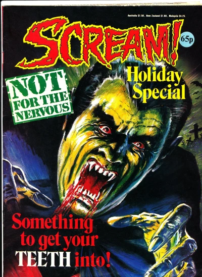 Cover of Scream Holiday Special 1986