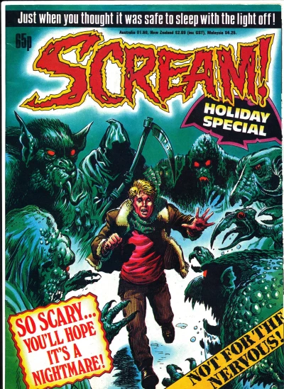 Cover of Scream Holiday Special 1987