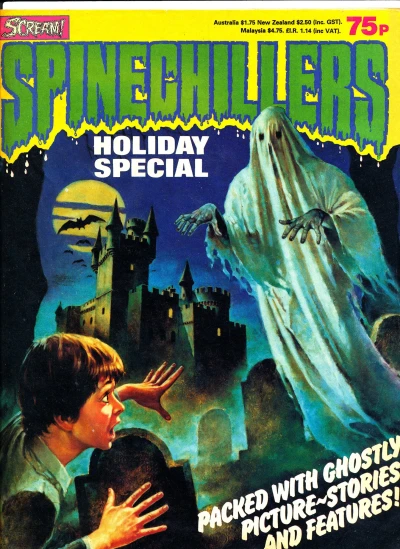 Cover of Scream Spinechillers Holiday Special 1989