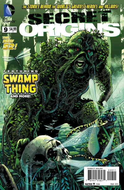 Cover of The Secret Origin of Swamp Thing; Unsolved Mysteries; John Stewart in The Architect
