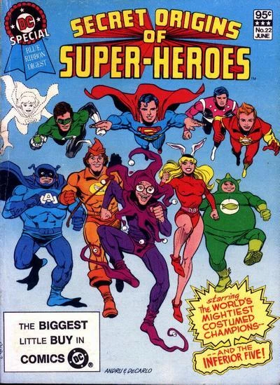 Cover of Secret Origins of Super-Heroes