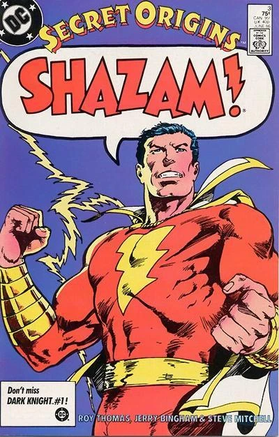 Cover of Secret Origins Starring Captain Marvel