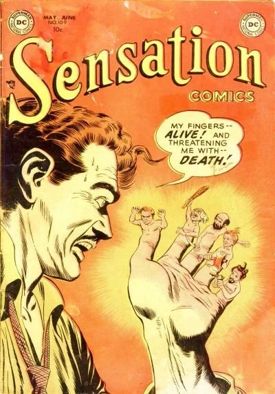 Cover of Sensation Comics