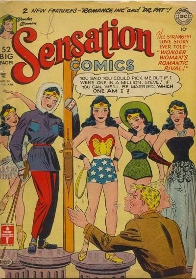 Cover of Sensation Comics