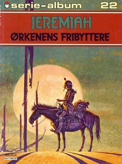 Cover of Jeremiah Ørkenens fribyttere
