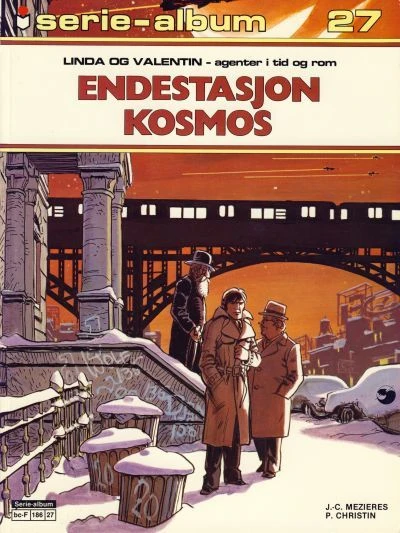 Cover of Linda og Valentin - Endestasjon Kosmos