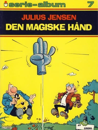 Cover of Julius Jensen - Den magiske hånd