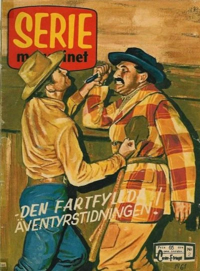 Cover of Den Fartfyllda Aventyrstidningen