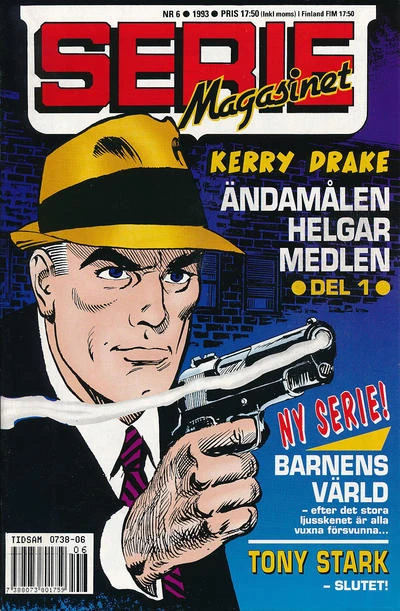 Cover of Kerry Drake Andamalen Helgar Medlen ; Barnens Varld ; Tony Stark