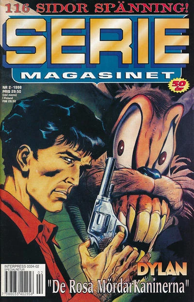 Cover of Dylan "De Rosa Mordar Kaninerna"