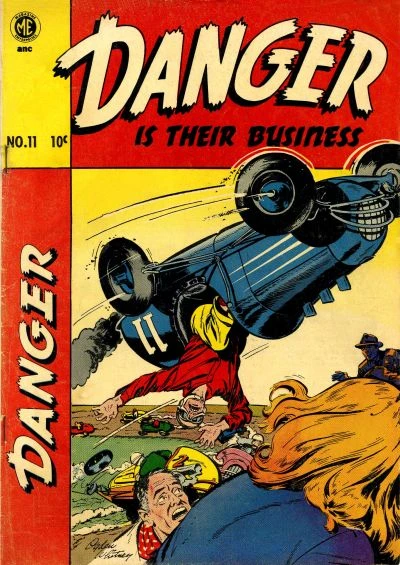 Cover of Danger Is Their Business # 11