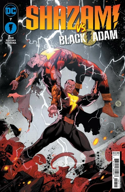 Cover of The Captain vs Black Adam, Part One