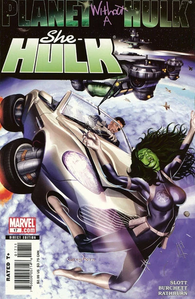 Cover of Planet Without A Hulk, Part 3: Shock After Shock