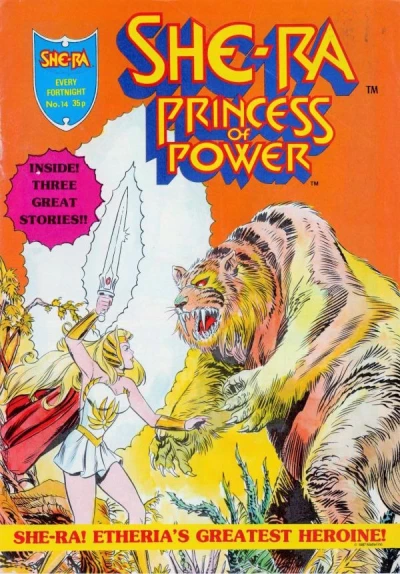Cover of She-Ra! Etheria's Greatest Heroine!