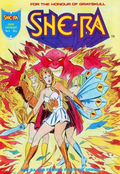 Cover of She-Ra and Friends Fight the Demon