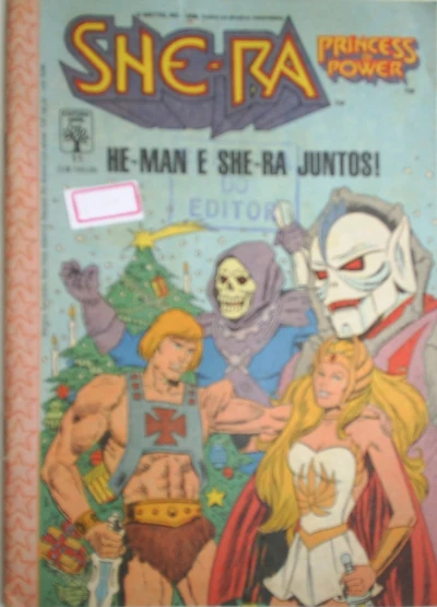 Cover of He-Man e She-Ra Juntos!