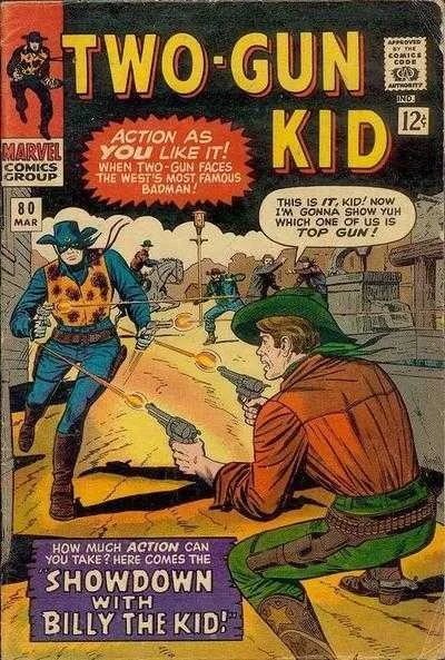 Cover of Showdown With Billy The Kid!