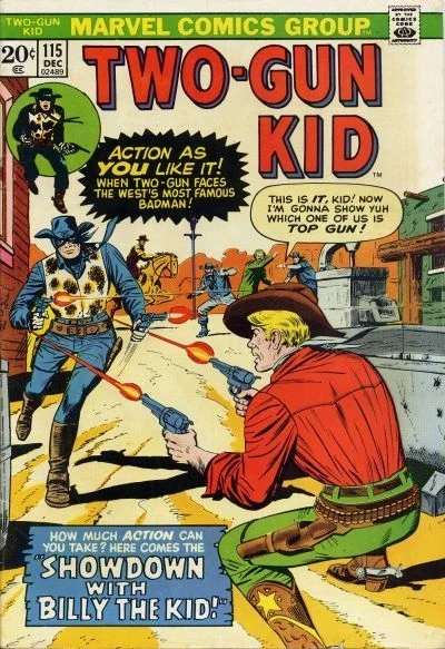 Cover of Showdown With Billy The Kid!