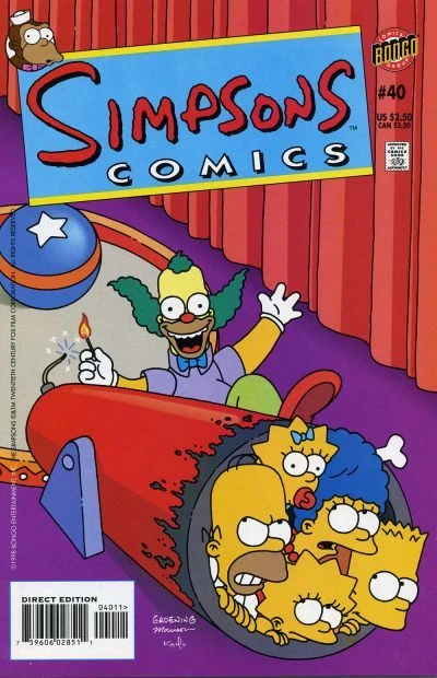 Cover of Sideshow Simpsons