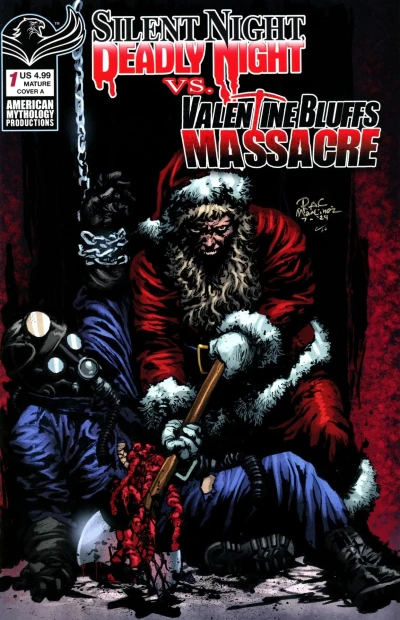 Cover of Silent Night, Deadly Night vs. Valentine Bluffs Massacre #1