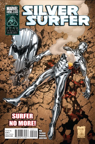 Cover of Silver Surfer: Rebirth