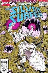 Lifeform --Termination?; The Powers of the Silver Surfer's Board!; Shades of Guilt