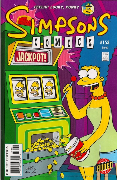 Cover of Bart Simpson in On The Bubble; Pieces Of Homer