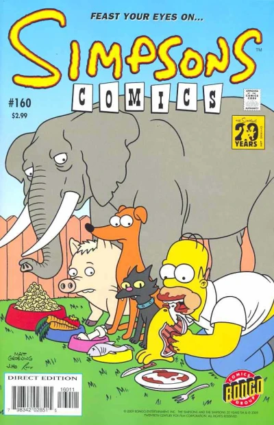 Cover of Simpsons Animal Story
