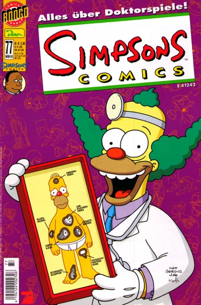 Cover of Lachen ist die Schlechteste Medizin; Der Arzt Ihres Vertrauens mit Dr. Julius Hibbert