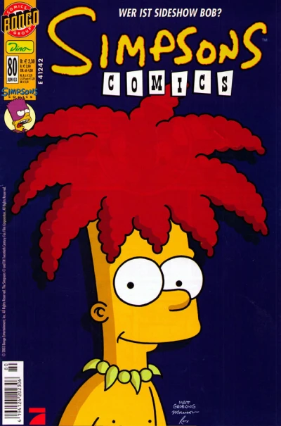 Cover of Die Vielen Gesichter des Bob; Homer Gegen den Waschbär