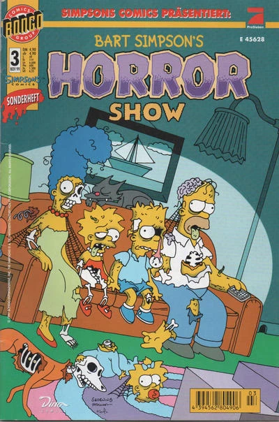 Cover of Bart Simpson's Horror Show