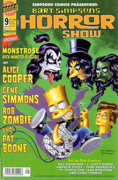 Cover of Bart Simpsons Horror Show