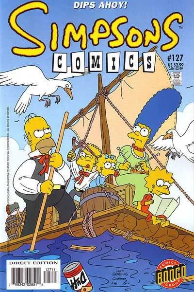 Cover of Simpsons Family Robinson