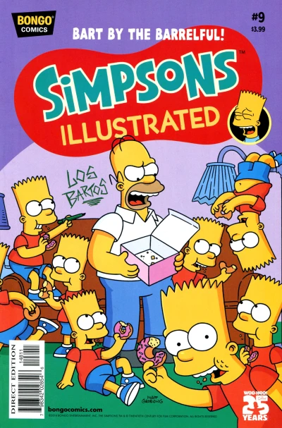 Cover of Lisa in the Middle; Maximum Bart!; Captain Cupcake and Pieboy!