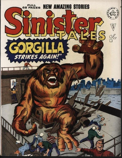 Cover of Gorgilla Strikes Again!