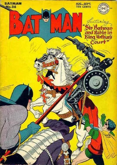 Cover of Sir Batman and Robin in King Arthurs Court