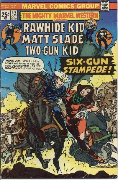 Cover of Six-Gun Stampede!